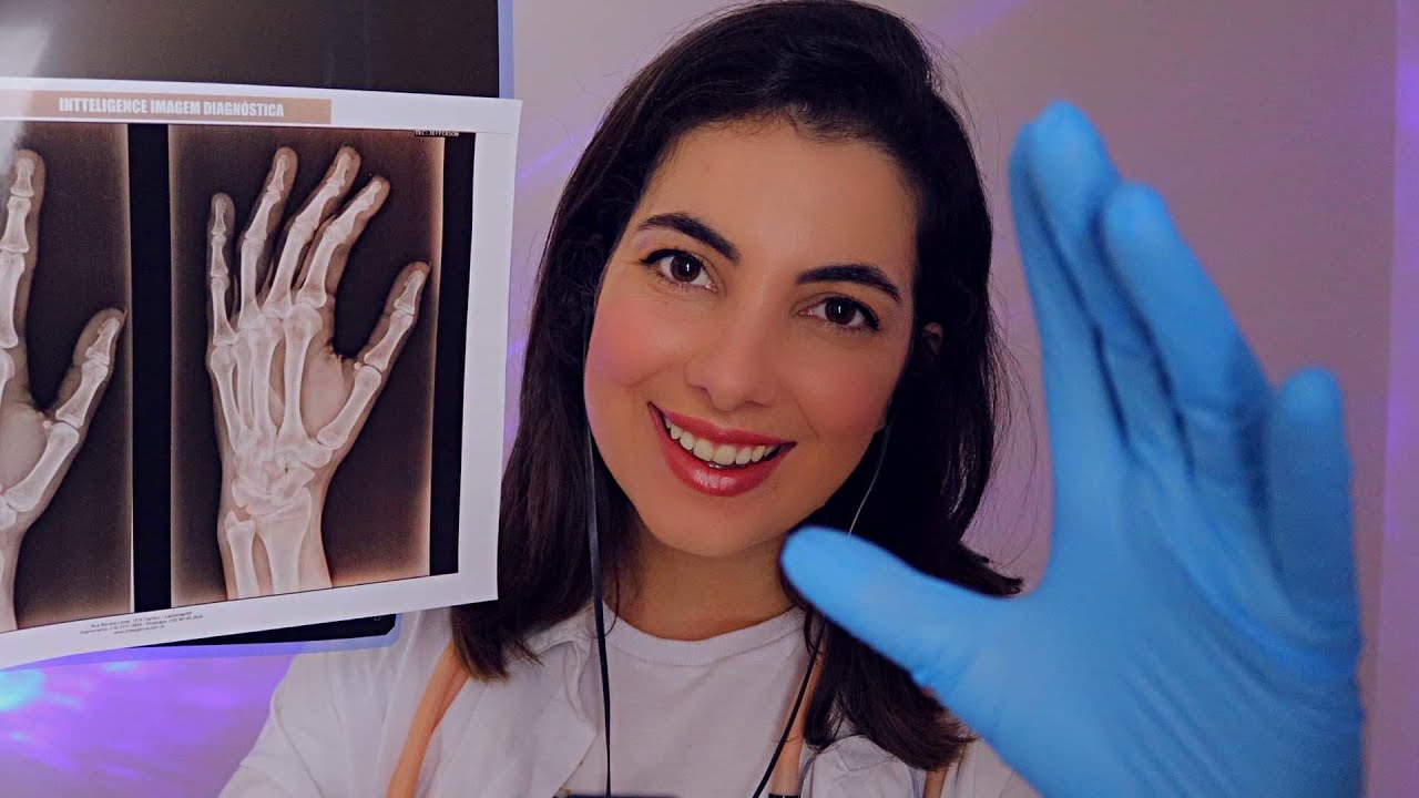 ASMR PARA DORMIR: MÉDICA INAUDÍVEL EXAMINA VOCÊ - Sweet Carol