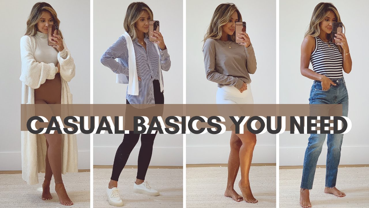 Casual Basics You Need For Fall
