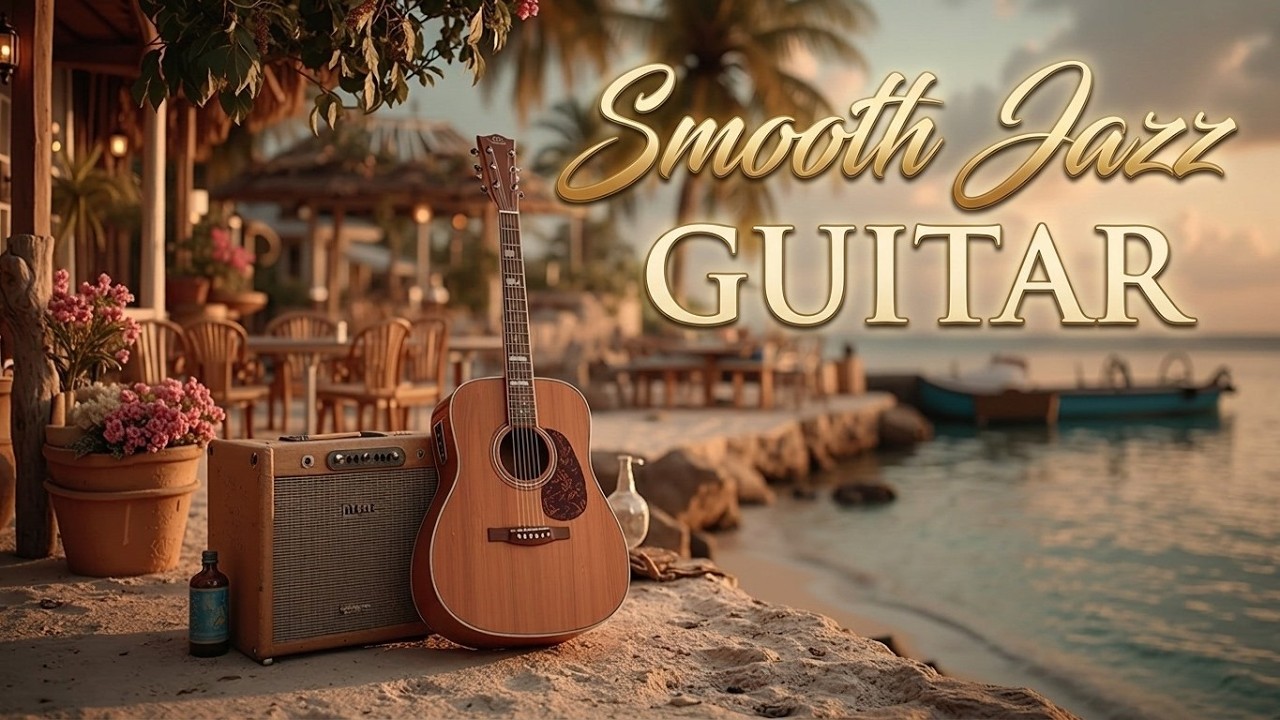 Relaksująca muzyka gitarowa jazzowa na stres i naukę w nocy