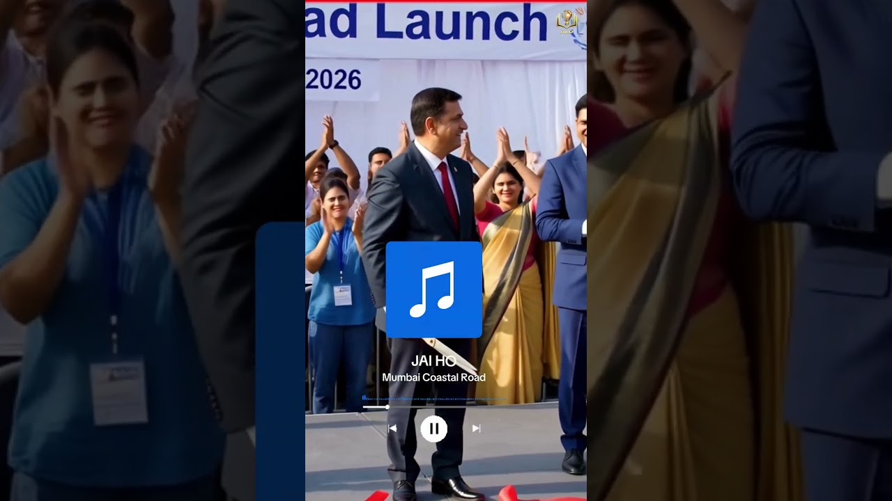 Mumbai ki Sadak Ab Gaana Bajati Hai!😱 India&rsquo;s First Musical Road Playing &lsquo;Jai Ho&rsquo; |Coastal Road 2026