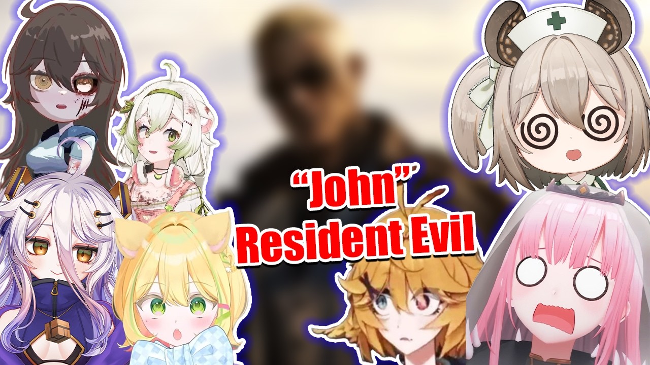 VTubers Were Shocked To See JOHN Resident Evil In Resident Evil Requiem