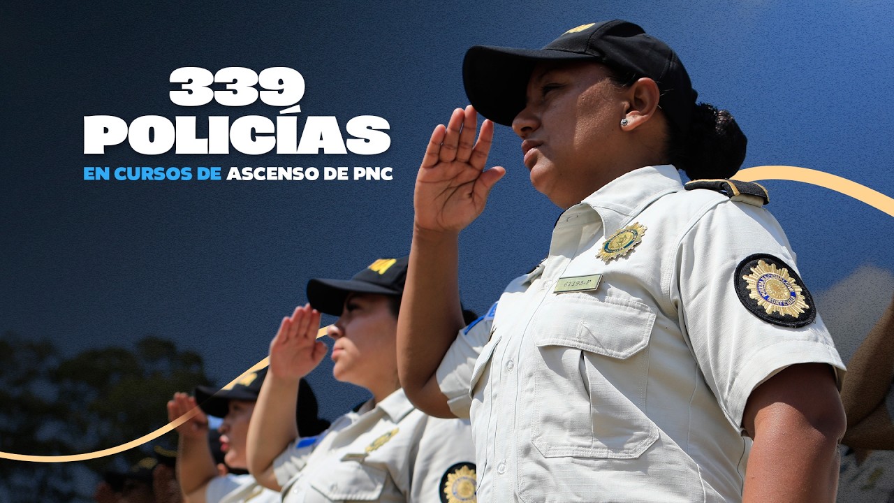 PNC inicia cursos de ascenso al grado inmediato superior