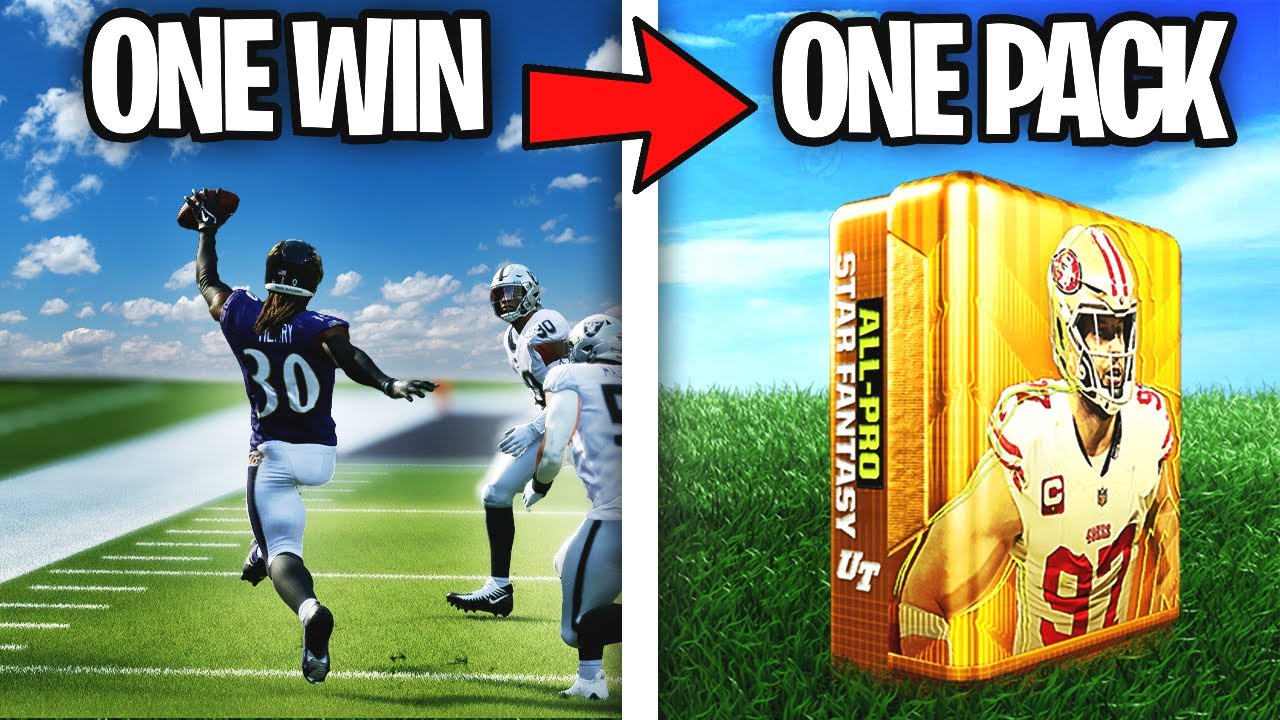 One Win = One INSANE Pack! Madden 23