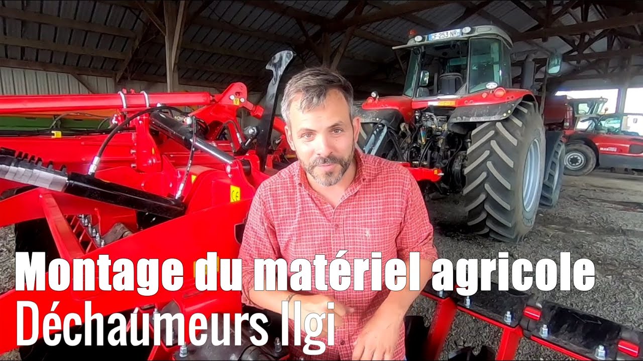 Je prends la foudre en montant mon déchaumeur Ilgi ! ⚡️