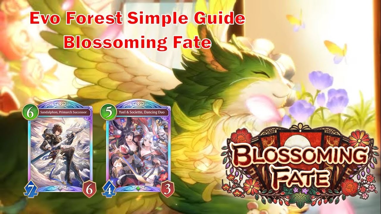 [Shadowverse Worlds Beyond] Evo Forest Simple Guide and Showcase Blossoming Fate [シャドバWB]