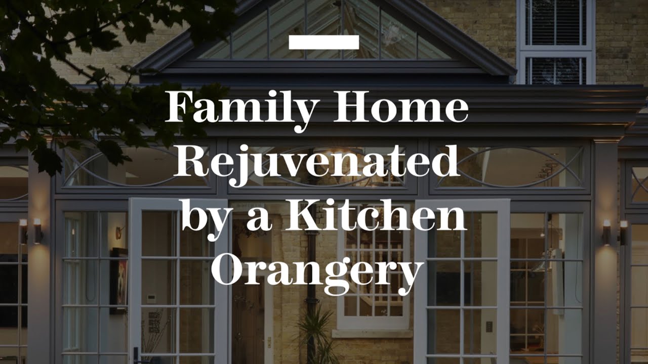 Suburban Family Home Rejuvenated By The Addition Of A Modern Orangery
