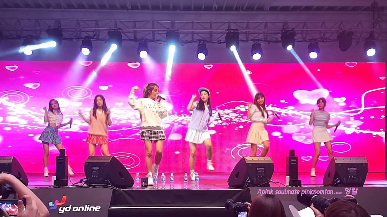 160521 Apink 에이핑크 'Remember' 갓오브하이스쿨 1주년 기념 페스티벌 직캠 by앙칼