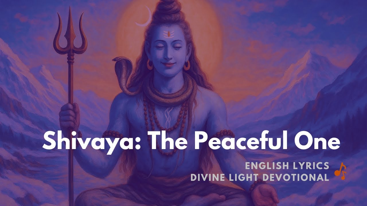 🕉️ Shivaya: The Peaceful One | A Modern Devotional Song for Lord Shiva 🌙 | Divine Light Devotional