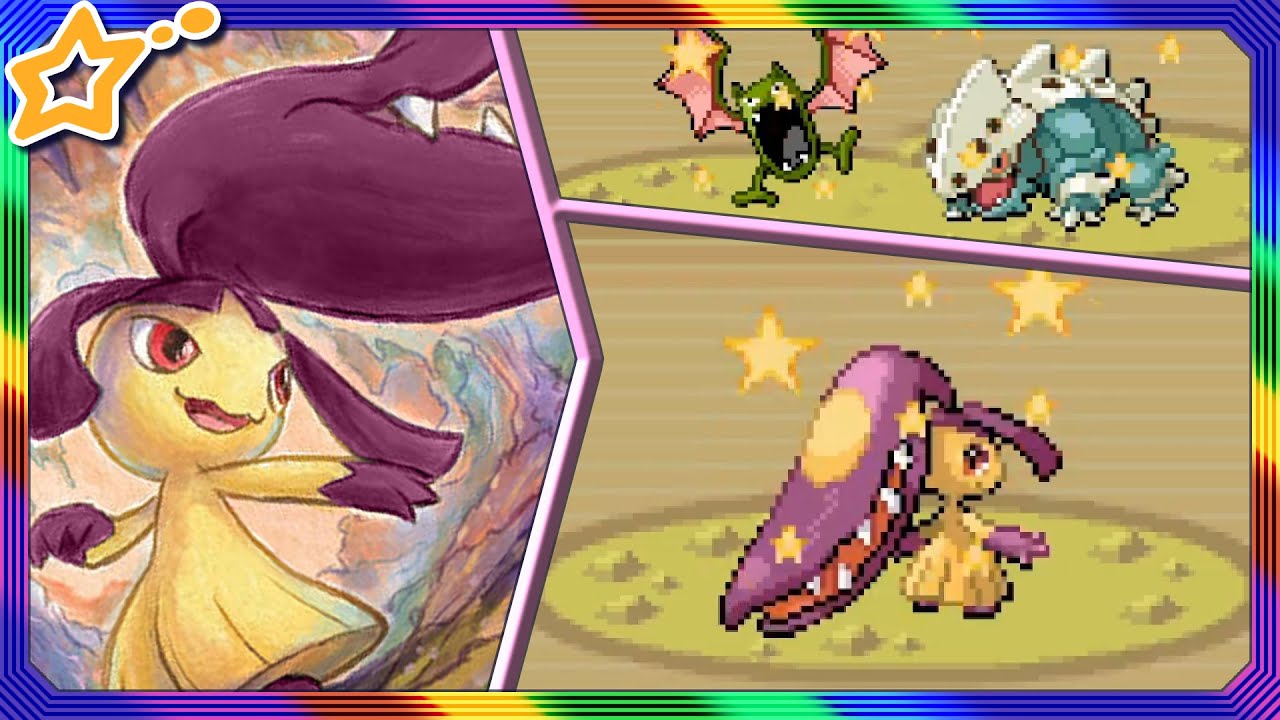 Live shiny Mawile (+2 Phases) on Pokemon Ruby after 9,834 RE's!