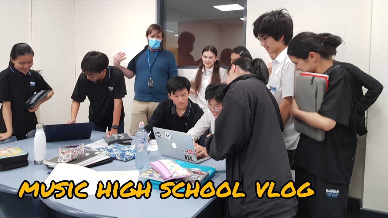 a day in my music high school life 🎵👩&zwj;🎓: classes, practice, sports [vlog #1]