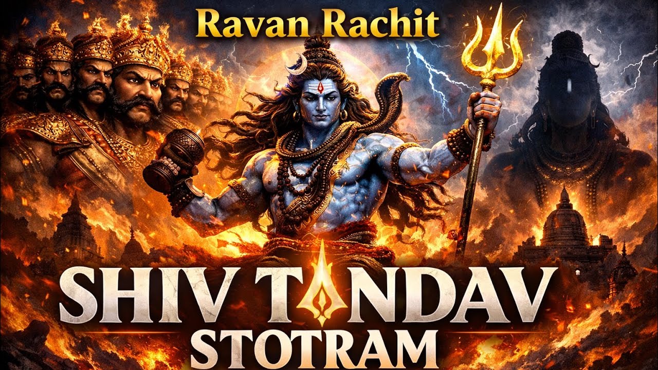 Ravan Rachit Shiv Tandav Stotram 🔱 | Powerful Shiva Mantra | AI Divine Video