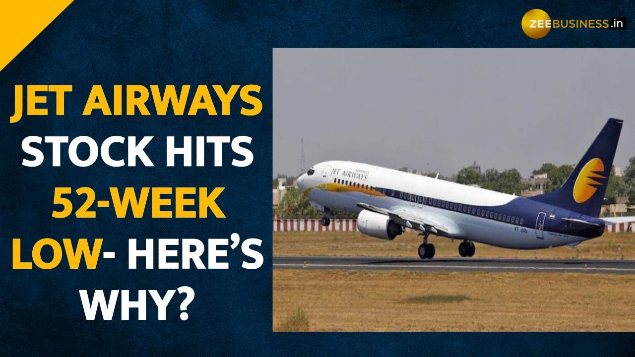 Jet Airways shares crashes 15% for 3rd straight session; hits 52-week low