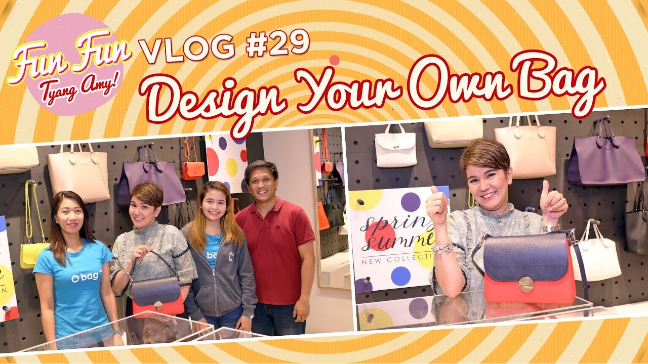 [Fun Fun Tyang Amy] Vlog 29 : Design Your Own Bag