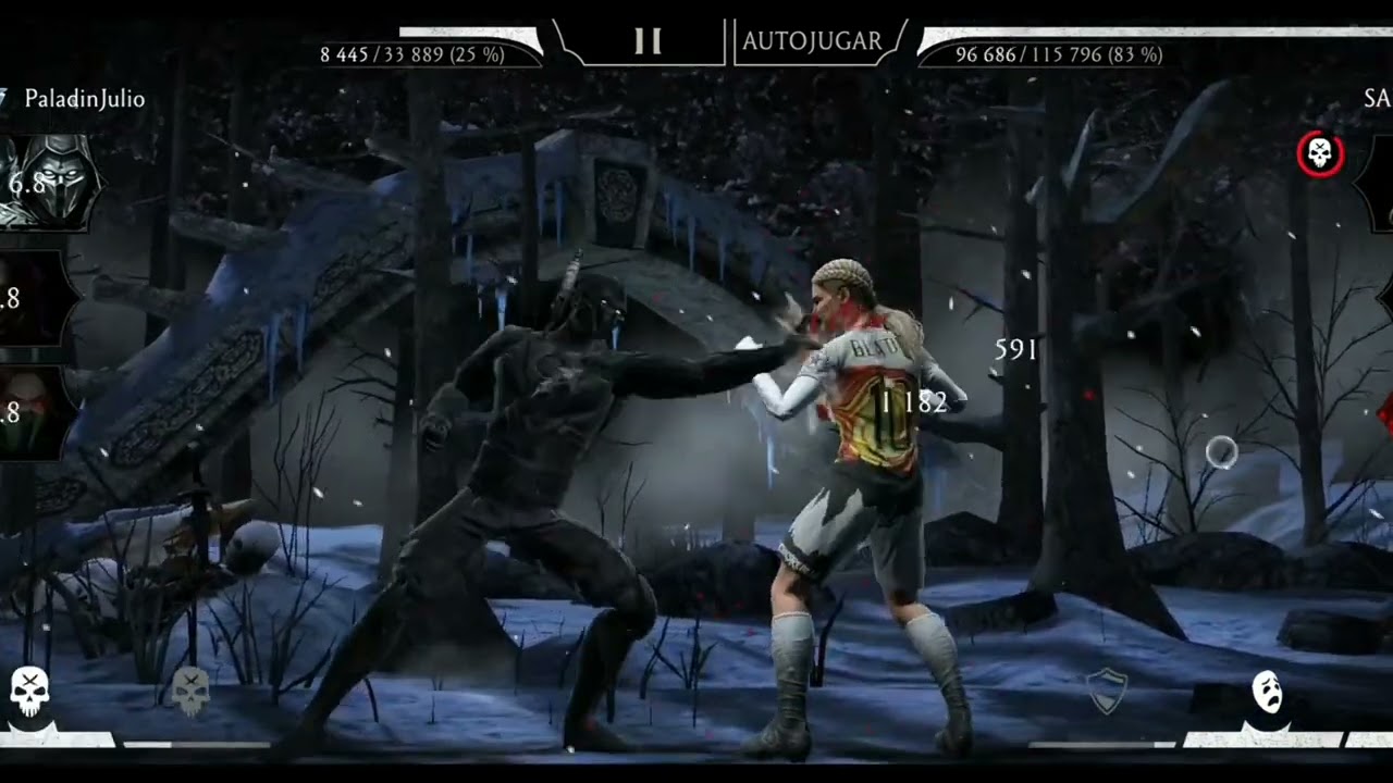 All Krushing Blow - Mortal Kombat Mobile HD 60Fps