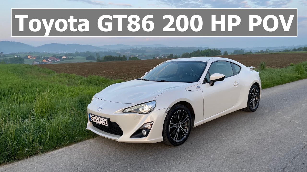 Toyota GT86 2013 | 200 HP | M/T | POV test drive | (BRZ/FR-S)