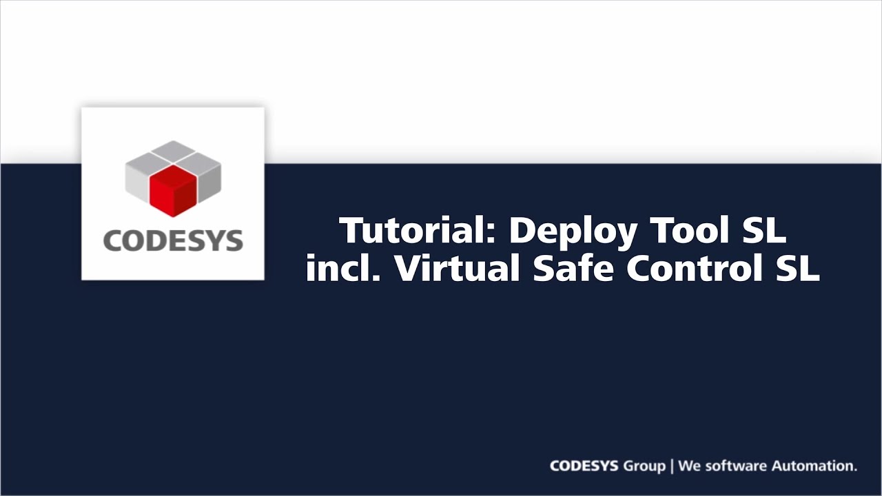 Tutorial: How to use the Deploy Tool and install CODESYS Virtual (Safe) Control