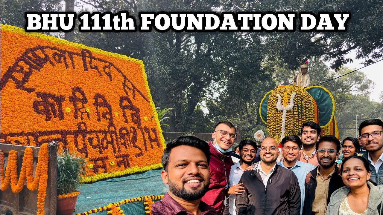 Resident Doctors attending 111th Foundation Day of BHU on Basant Panchami