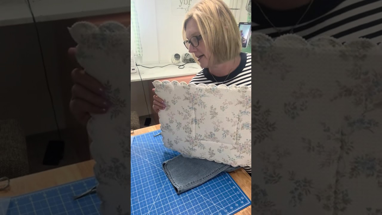Dish drying mat tote bag with lots of pockets!