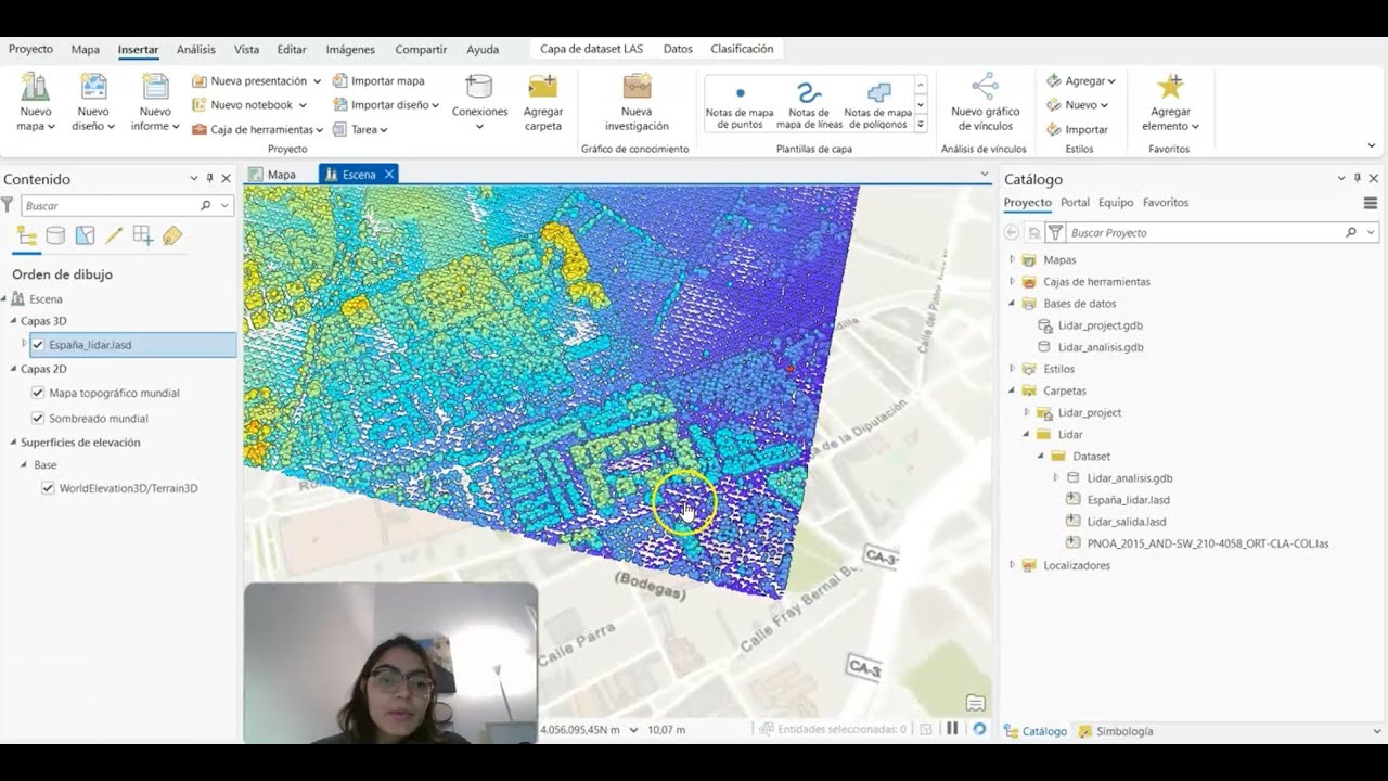 ARCGIS PRO: Procesamiento de datos Lidar ArcGIS Pro