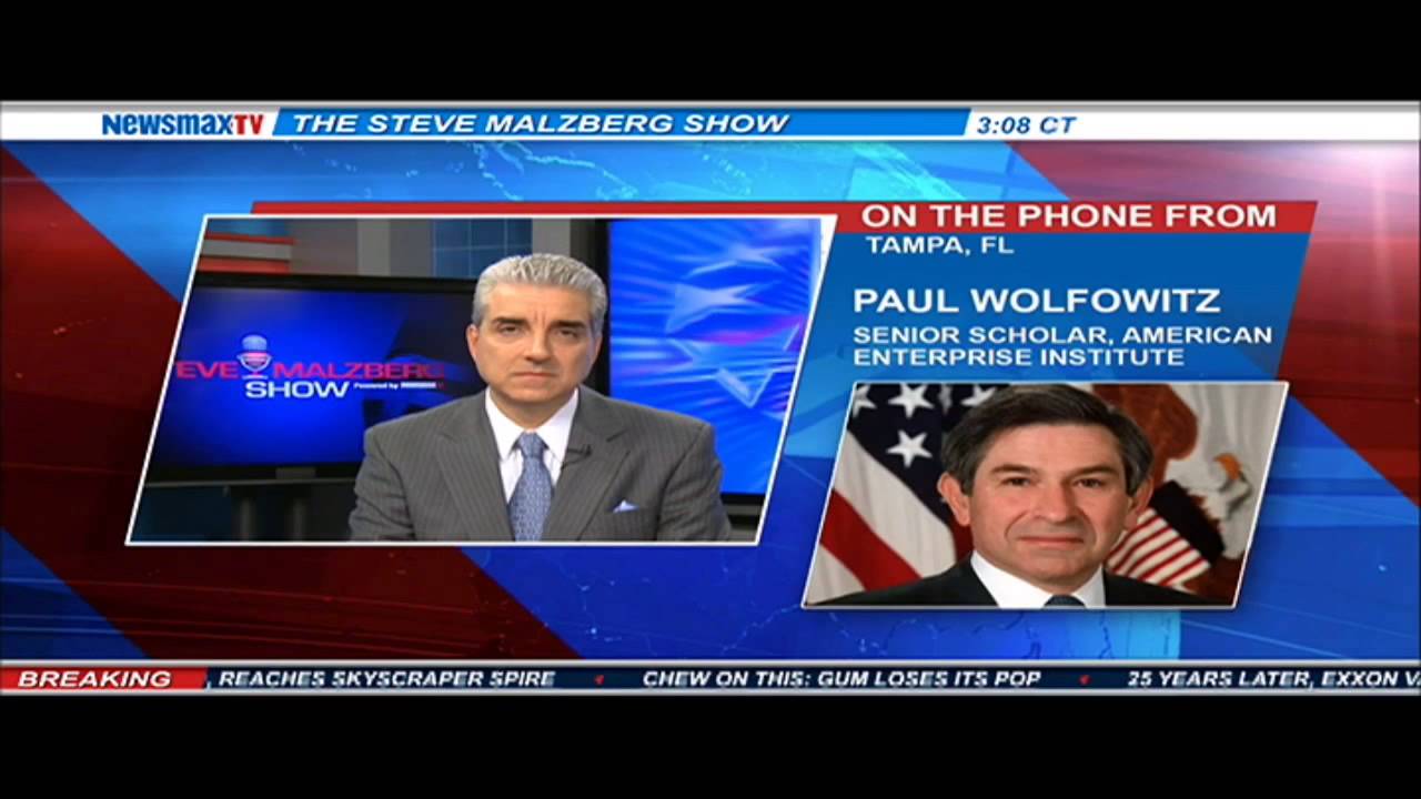 Paul Wolfowitz -- senior scholar at AEI, former president of the World Bank