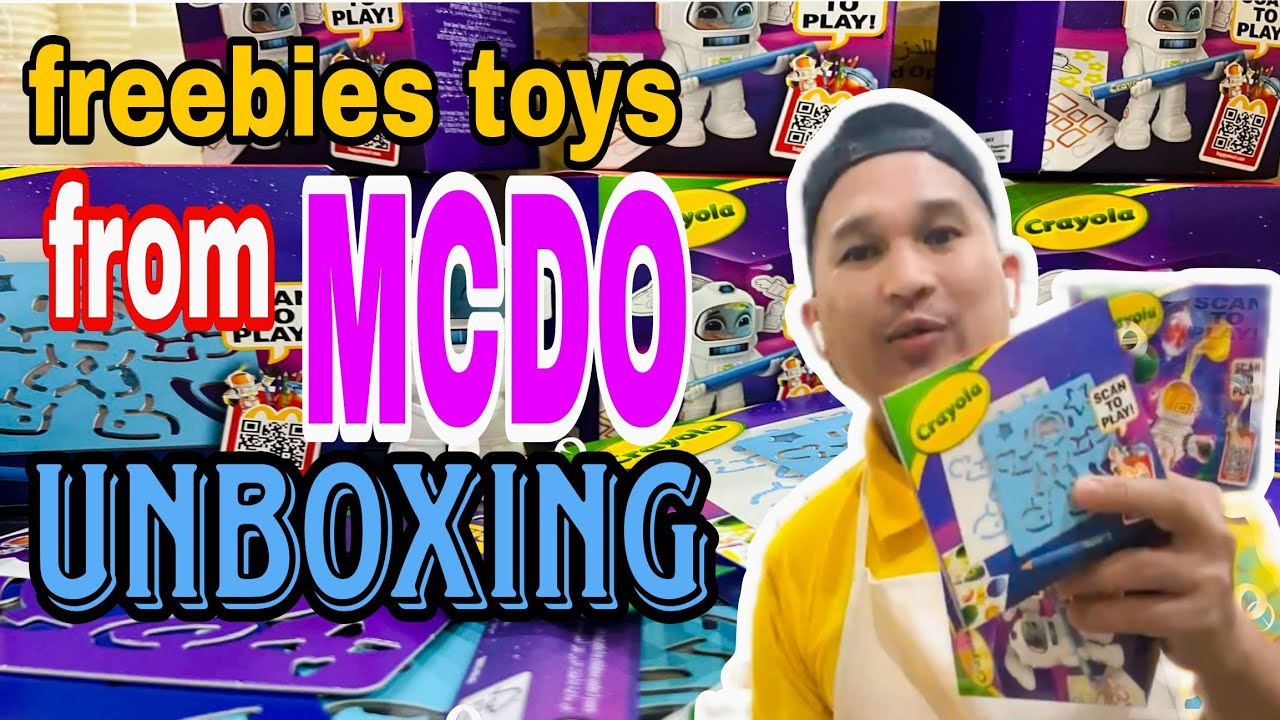 UNBOXING THE FREEBIES TOYS OF MCDONALD | SARAP MAGING BATA ULIT, #toys  #unboxing  #mcdonalds