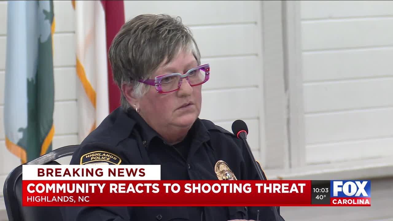 Community reacts to shooting threat in WNC town