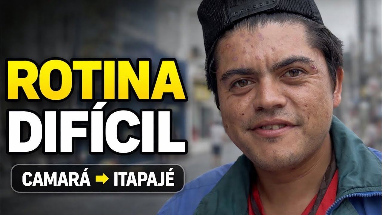 VOCÊ AGUENTARIA? A ROTINA DE QUEM VEM DE CAMARÁ TRABALHAR EM ITAPAJÉ👉