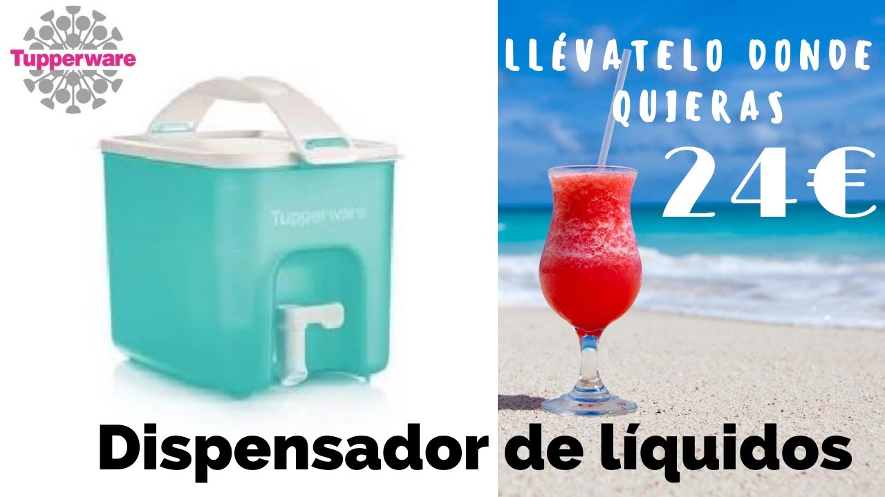 Dispensador de l&iacute;quidos Tupperware