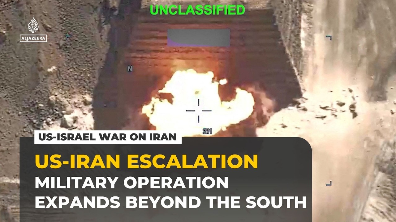 US attacks Iran for 10th consecutive night as military operation expands beyond south
