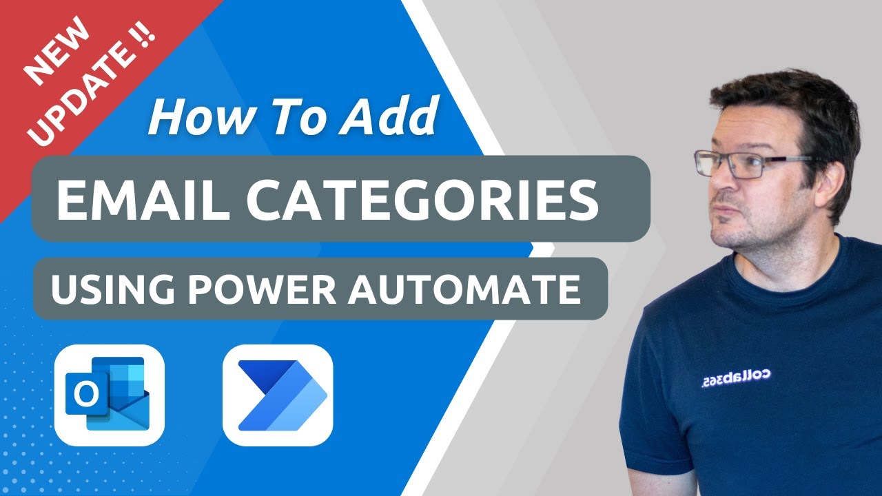 🗽 NEW FREE METHOD!! How To Categorise Emails Using Power Automate