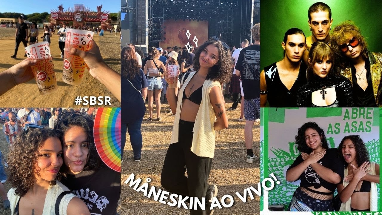 a realidade de ver Måneskin ao vivo | vlog 🎸