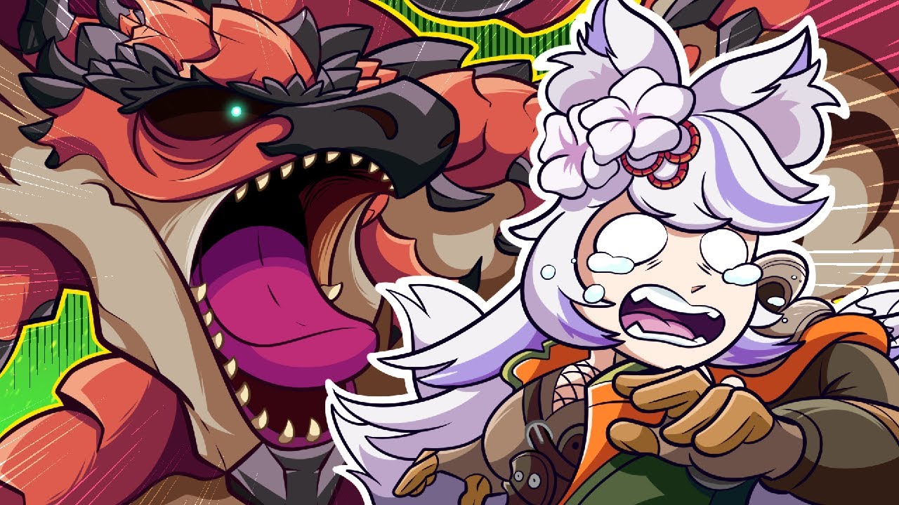 Мой первый опыт в Monster Hunter...