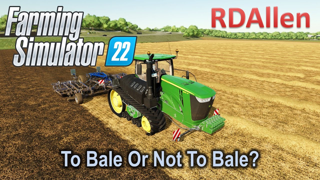 To Bale or Not To Bale? | E18 Elmcreek | Farming Simulator 22