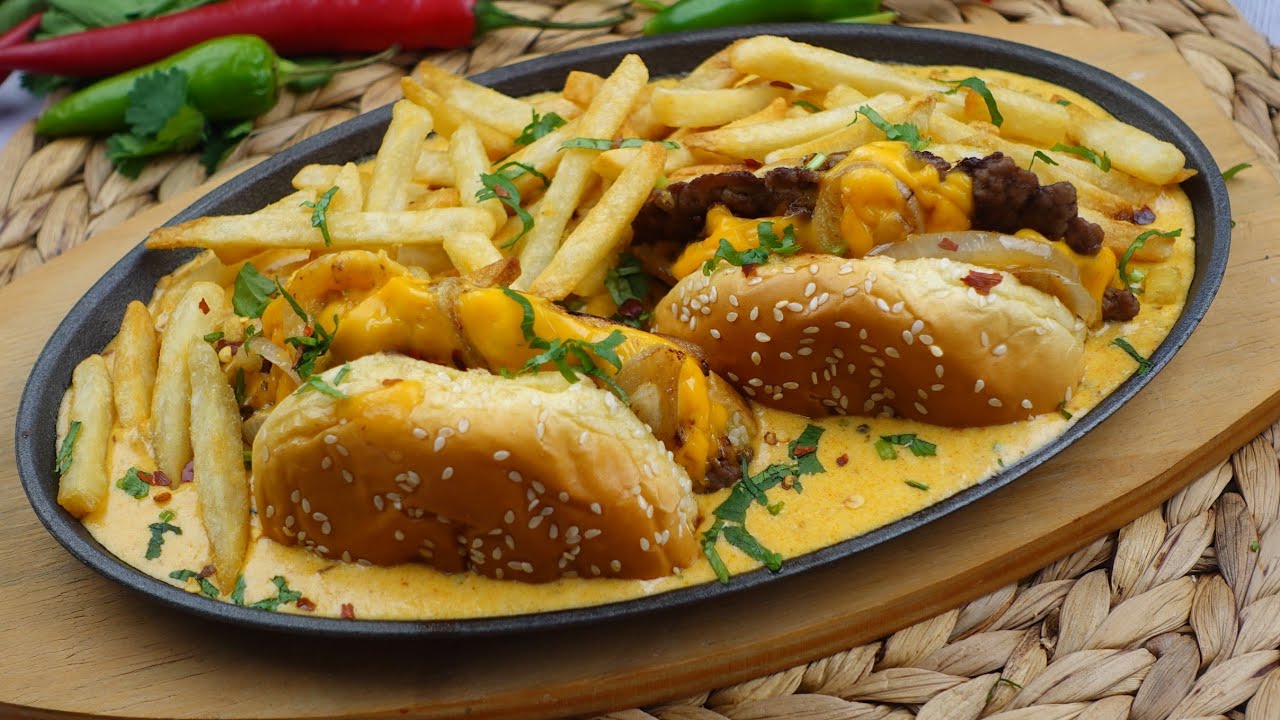 Viral Cheeseburger Recipe,Quick And Easy Burger Recipe By Recipes Of The World 