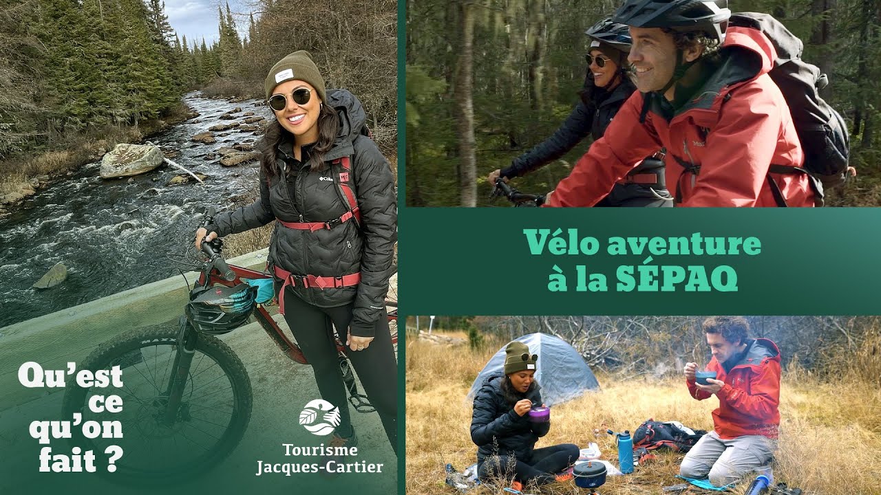 Vélo aventure dans la Réserve faunique des Laurentides | Qu'est-ce qu'on fait ?