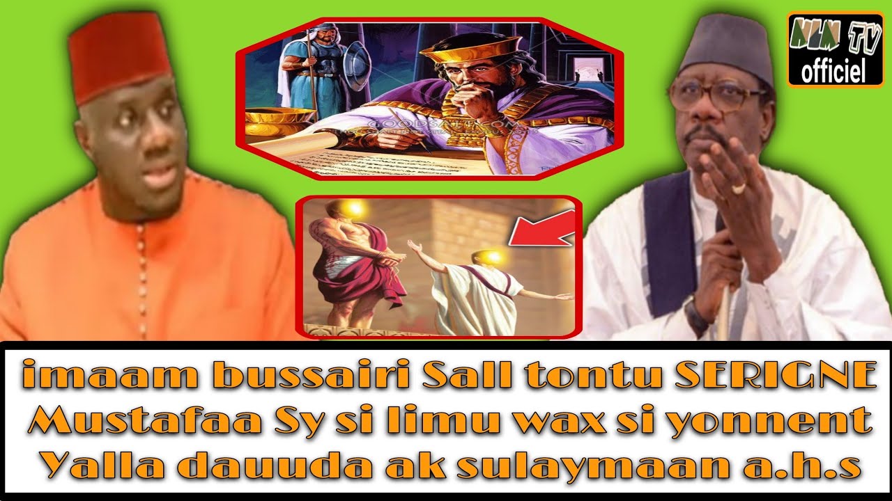 urgent 🛑 imam bousairi Sall di tontou wakhi serigne Moustapha si lim wakh si...
