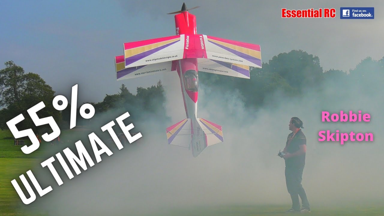 HUGE 55% SCALE ULTIMATE BIPLANE | Robbie Skipton | Weston Park International Model Show 2021
