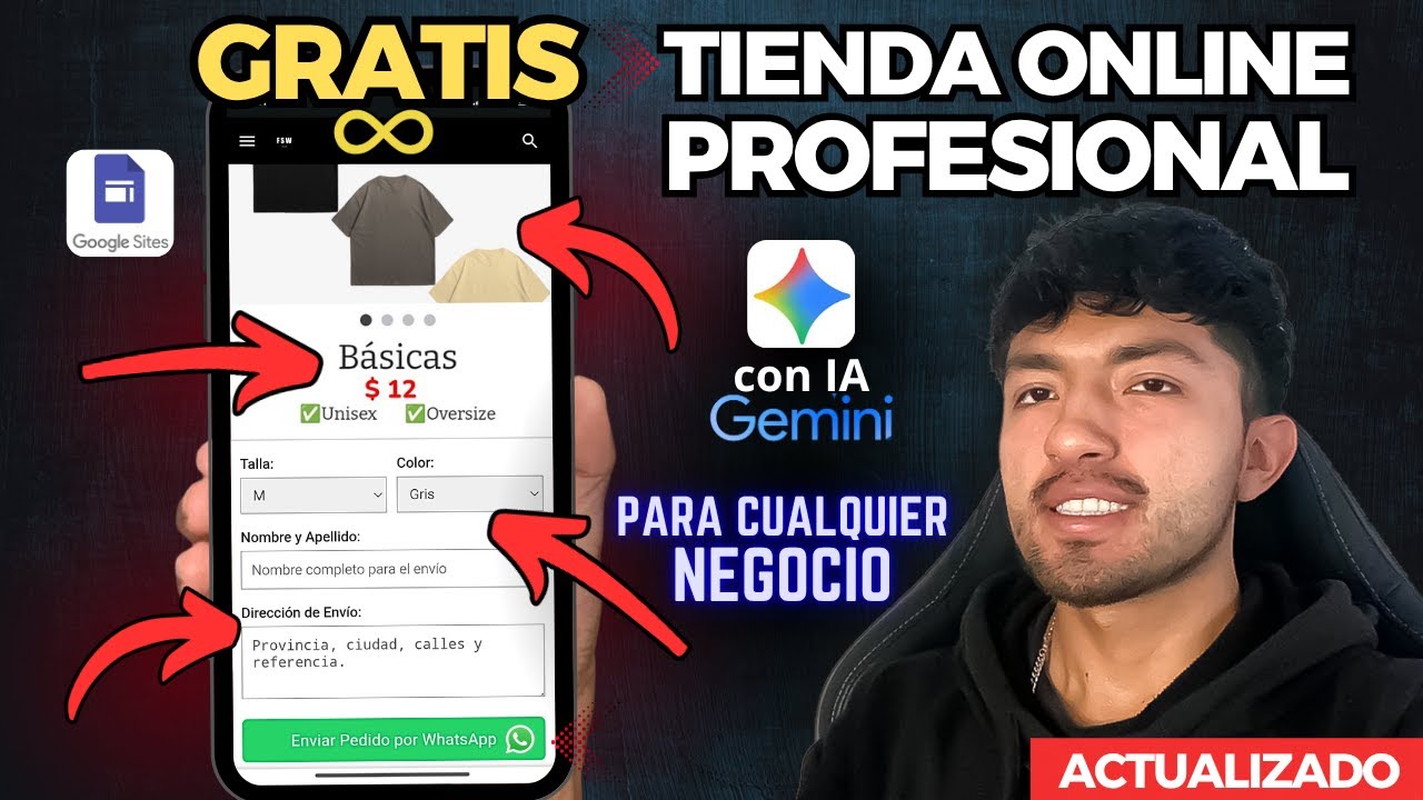 Como crear una Tienda Online GRATIS en Google Sites