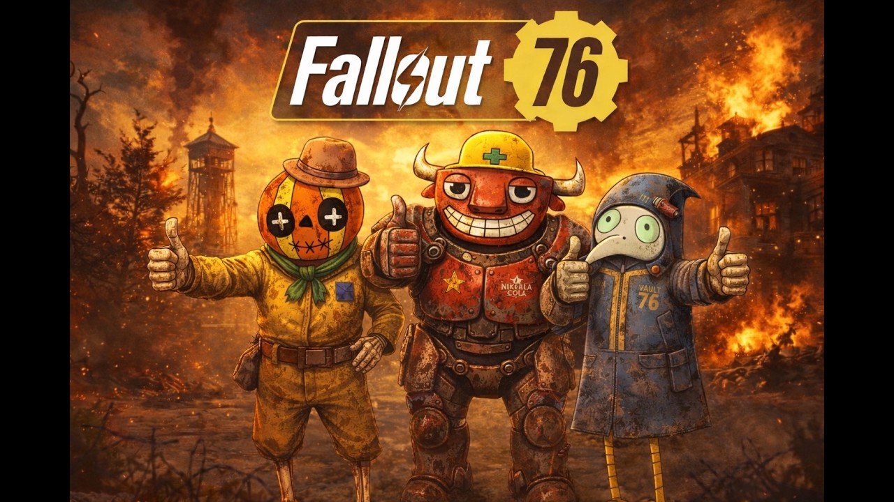 Fallout76【初心者、核の世界に放り出されました。】