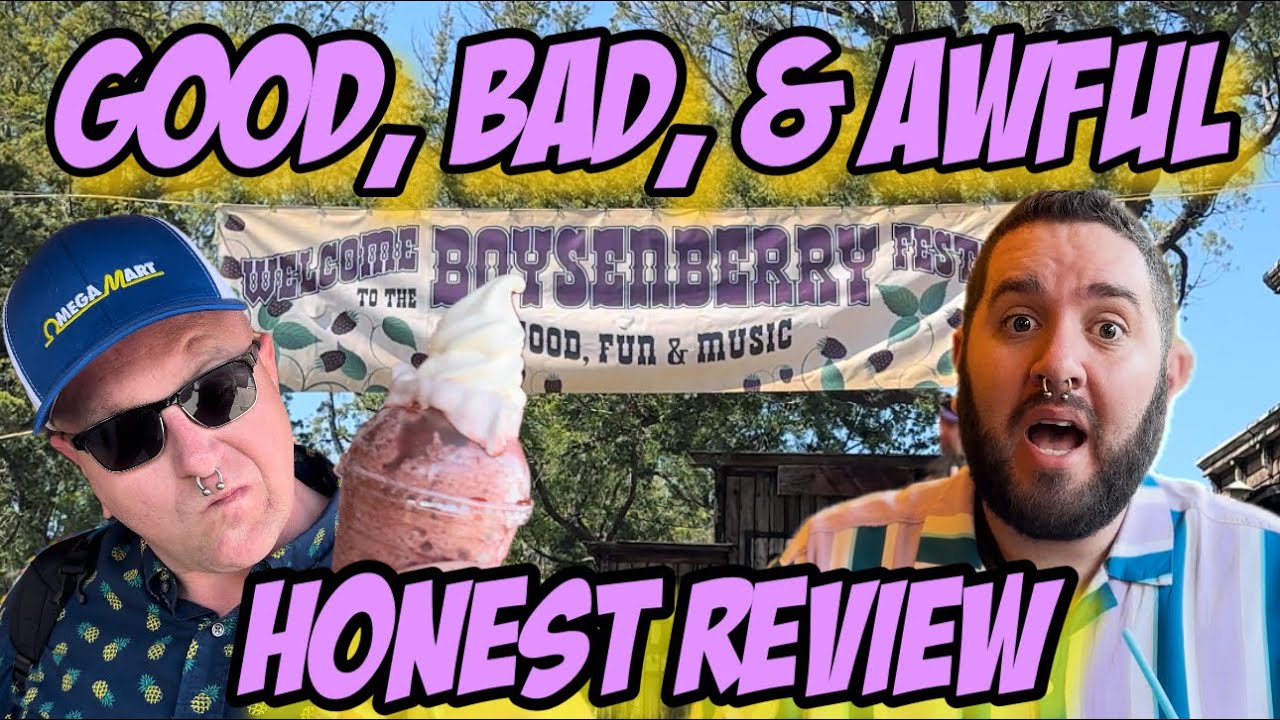WHY you should THINK TWICE before visiting Knott's Berry Farm’s BOYSENBERRY Festival!!!