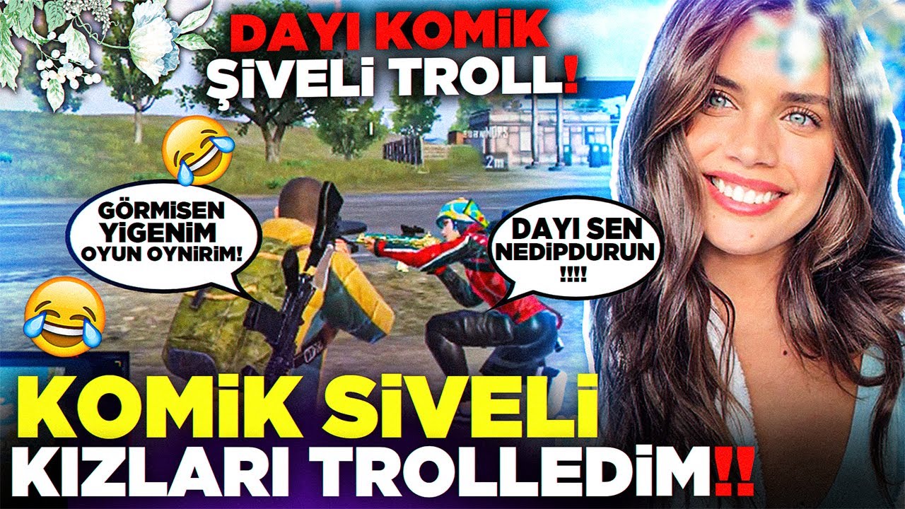 KOMİK ŞİVELİ KIZLARI TROLLEDİM🤣G&Uuml;LMEKTEN YARILACAKSINIZ😂 #xoneDAYI PUBGMOBİLE