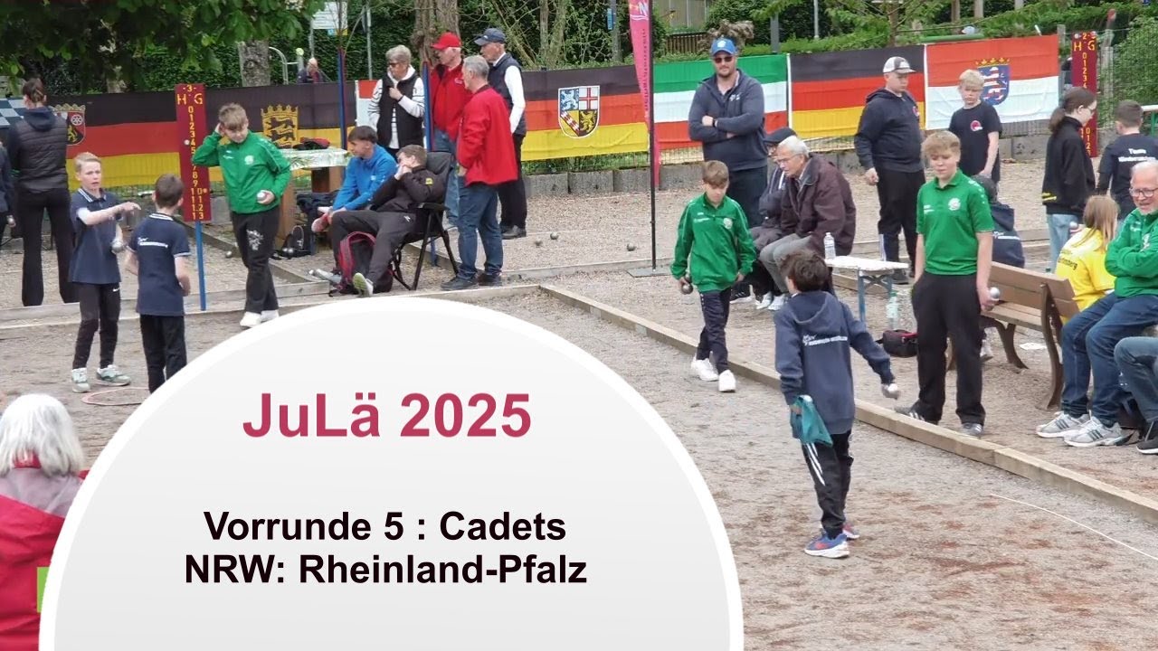 JuLā 2025 - Rd 5 - CAD. - NRW : Rheinland-Pfalz