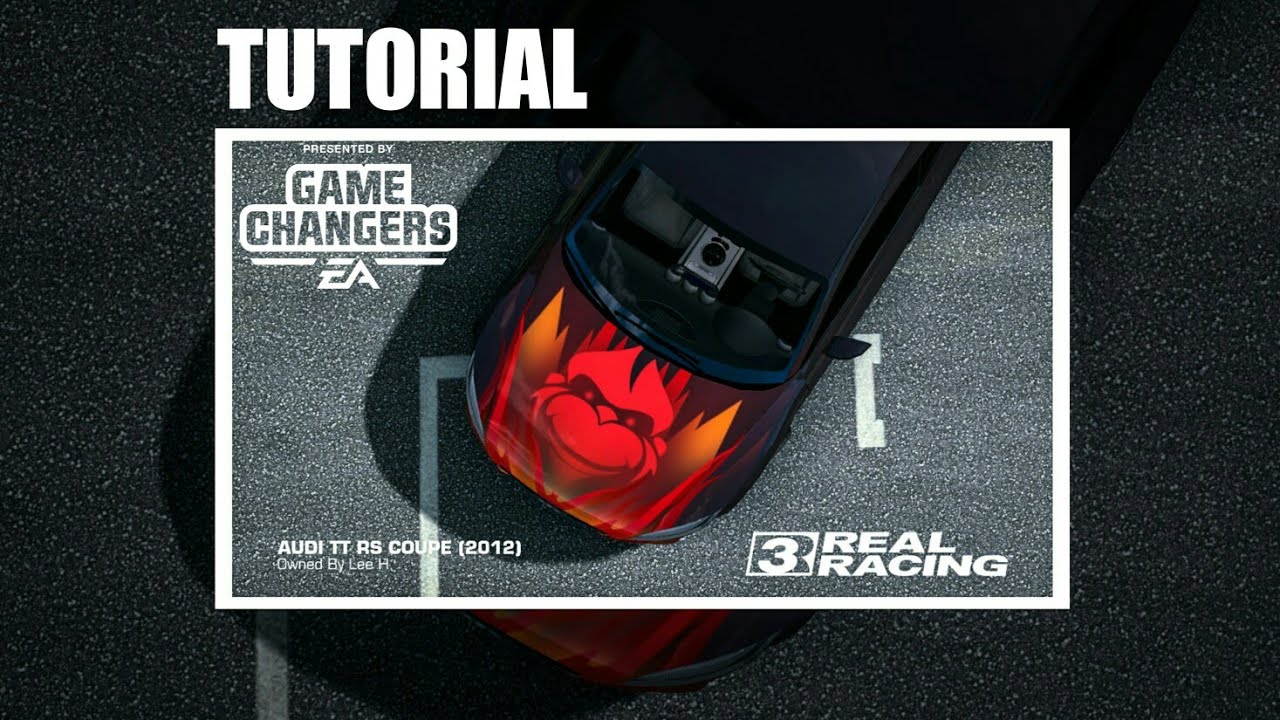 [TUTORIAL] Real Racing Customize Vinyl: Create the FireMonkeys Logo and Fire decals