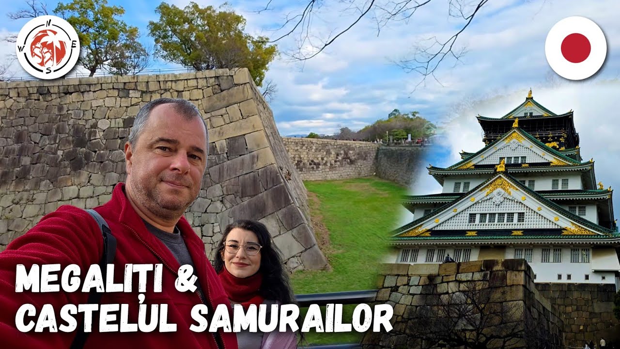 Viața Locală în Osaka, Japonia 🇯🇵 + Castelul Legendar al Samurailor (Castelul Osaka)