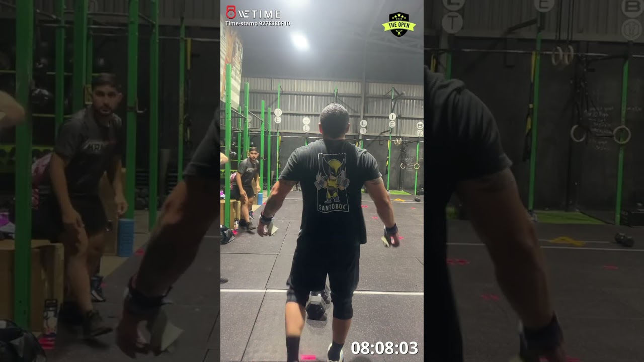 Open 26.2 Josue Barrantes 