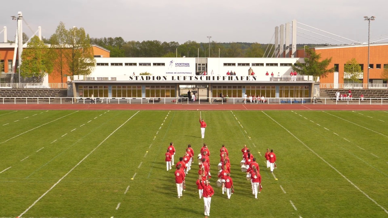 Fanfarenzug Potsdam Saisoneröffnung 2017 - Show Adlerküken