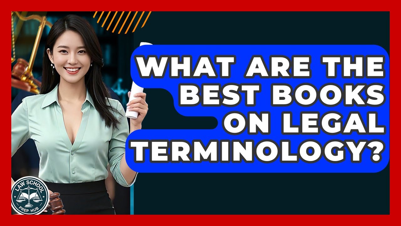 What Are The Best Books On Legal Terminology? - Law School Prep Hub