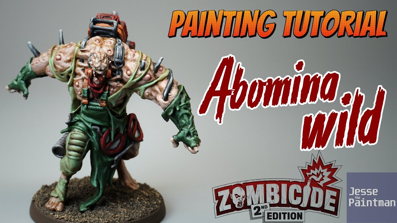 Painting Abominawild from Zombicide 2nd Edition | Miniature Painting Guide E34