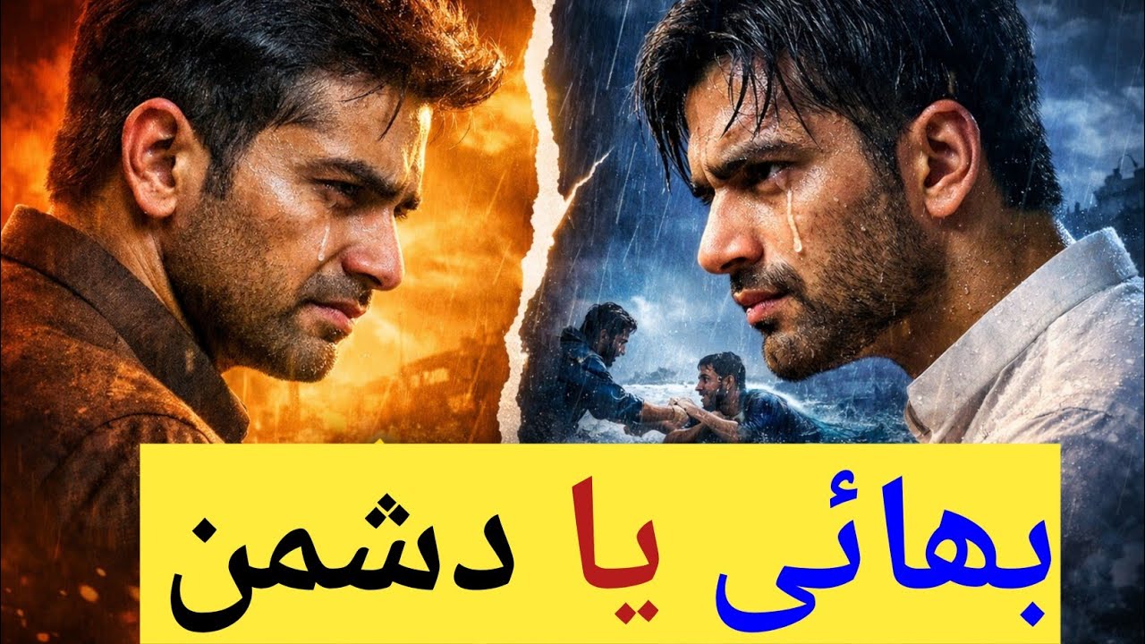 بھائی یا دشمن؟ | احمد اور فہد کی سبق آموز کہانی 😨 | دل ہلا دینے والا انجام #UrduStory #EmotionalStor