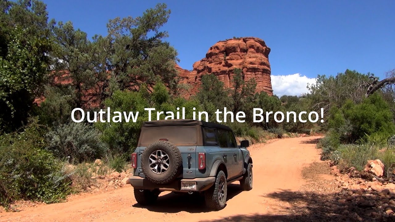 Outlaw Trail in Sedona Arizona in the 2023 Ford Bronco!  |  Jake the Motorhead